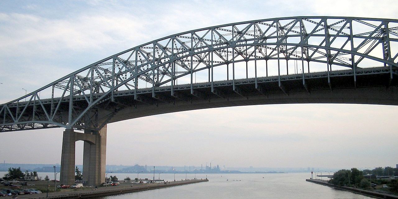 Skyway bridge Burlington QEW Niagara