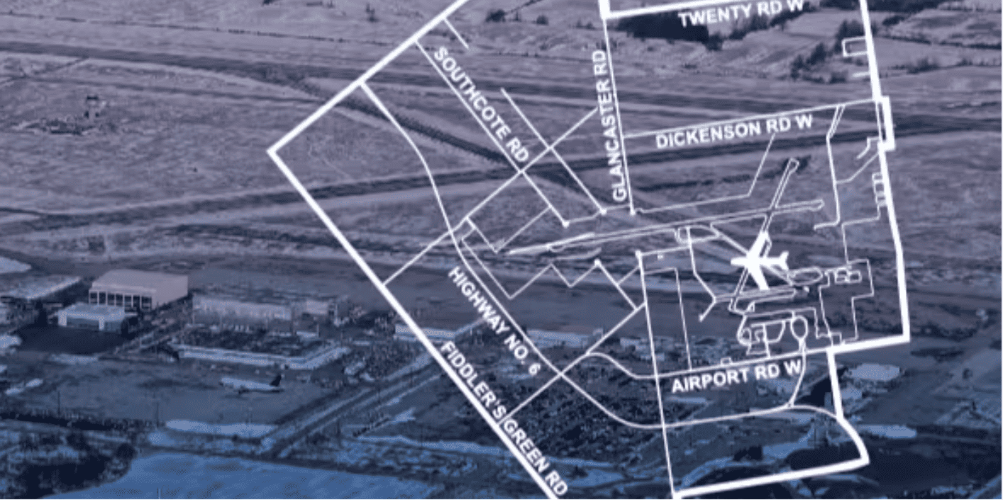 AEGD Hamilton airport development business park Aerotropolis development