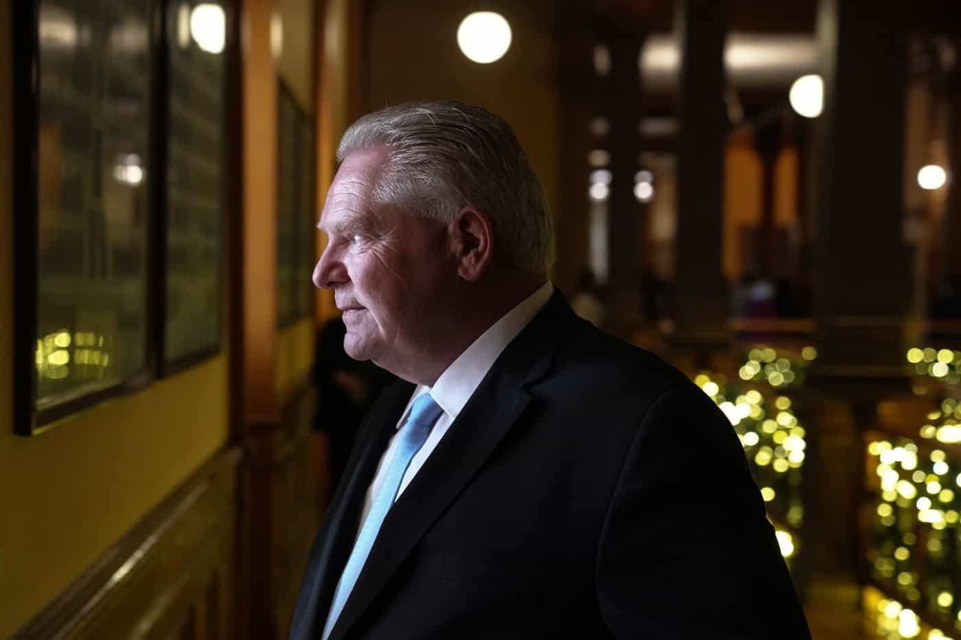 ontario premier doug ford safe consumption sites