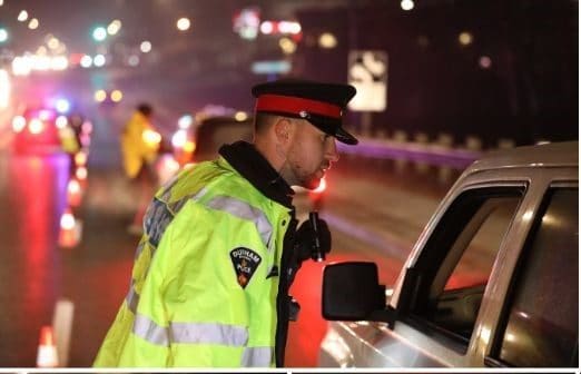 Ontario, Hamilton, Thanksgiving, R.I.D.E. program, police, impaired driving, drunk, speeding