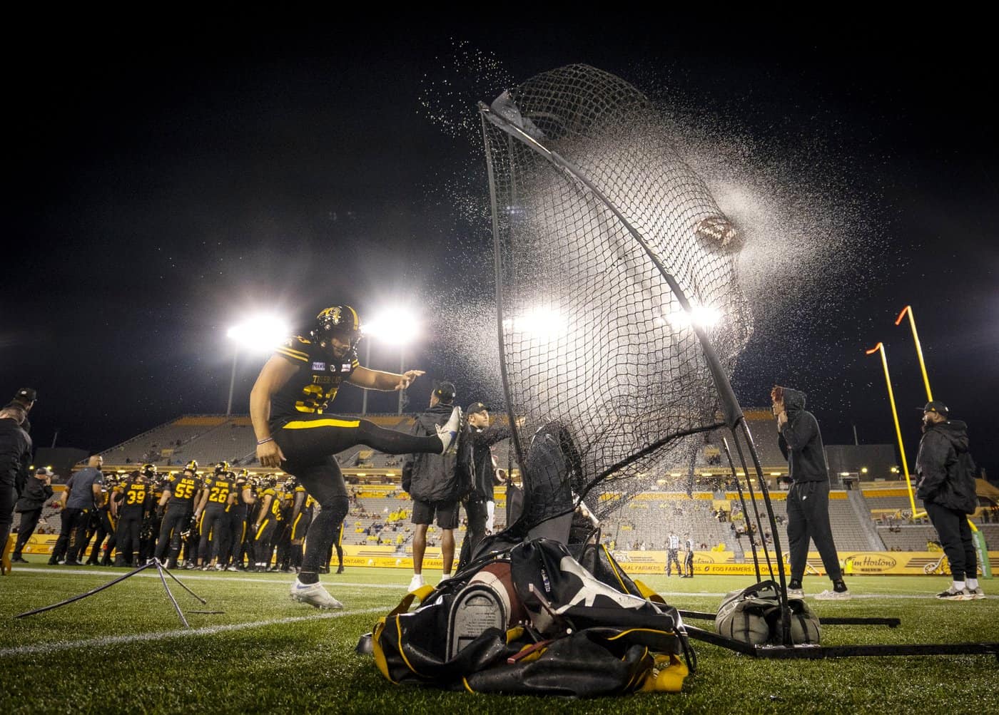 Marc Liegghio hamilton tiger cats football CFL