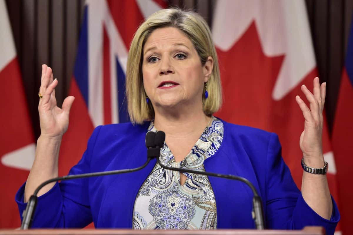 Hamilton Mayor Andrea Horwath