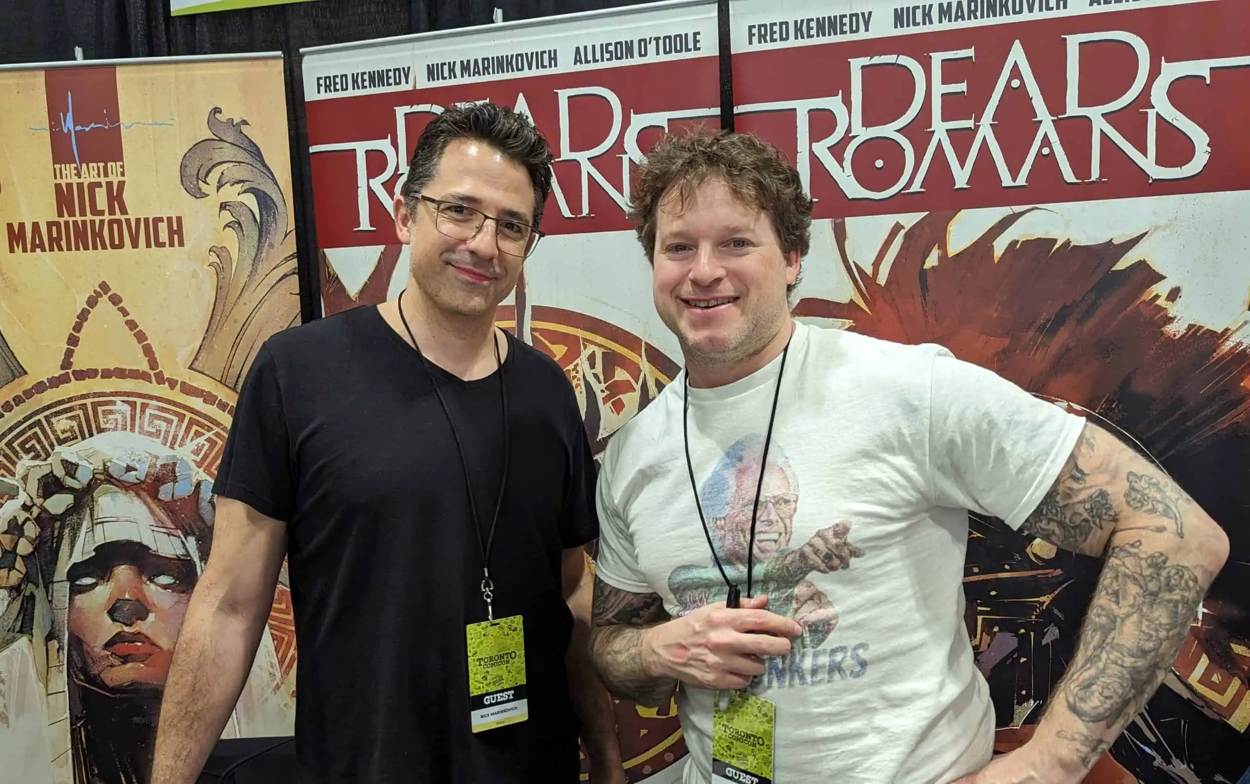 Nick Marinkovich and Fred Kennedy at Fan Expo
