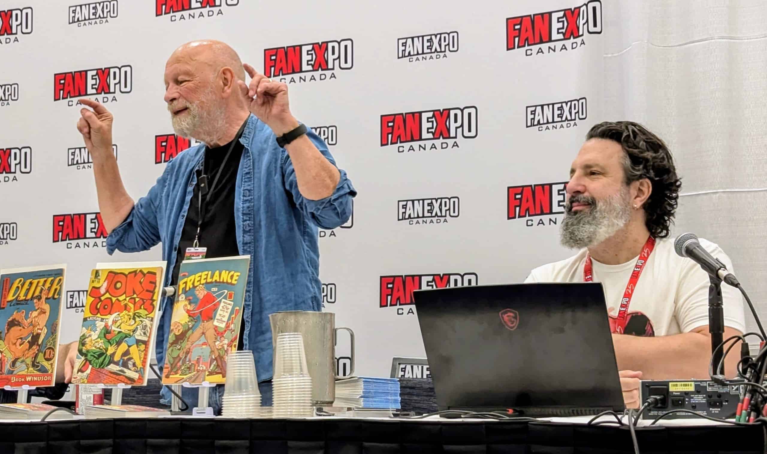 Ivan Kocmarek and Ramon Perez at Fan Expo