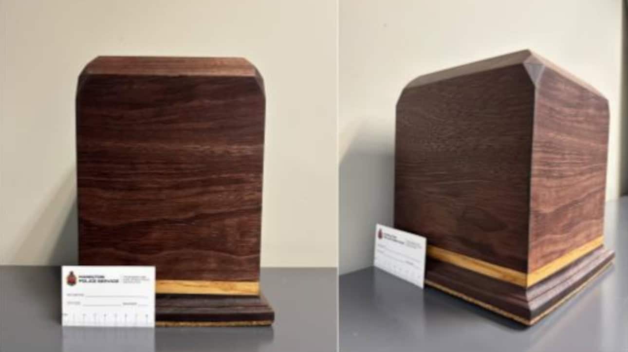 Found urn leads to search for owner in Hamilton
